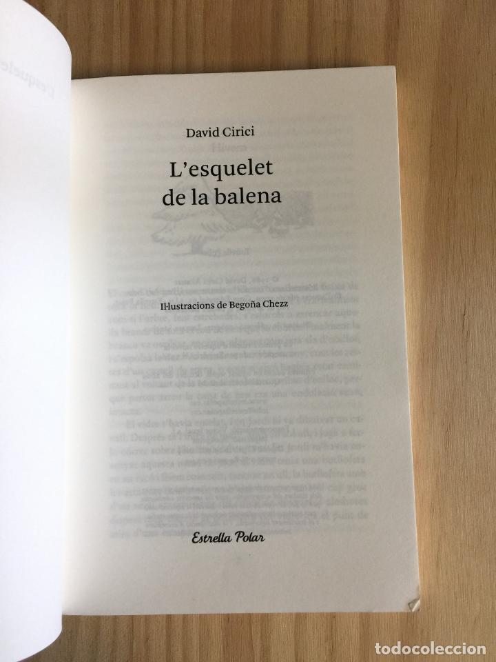 Libros de segunda mano: Lesquelet de la balena - David Cirici - Foto 4