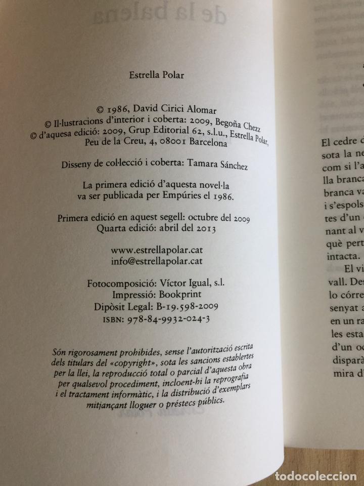 Libros de segunda mano: Lesquelet de la balena - David Cirici - Foto 5