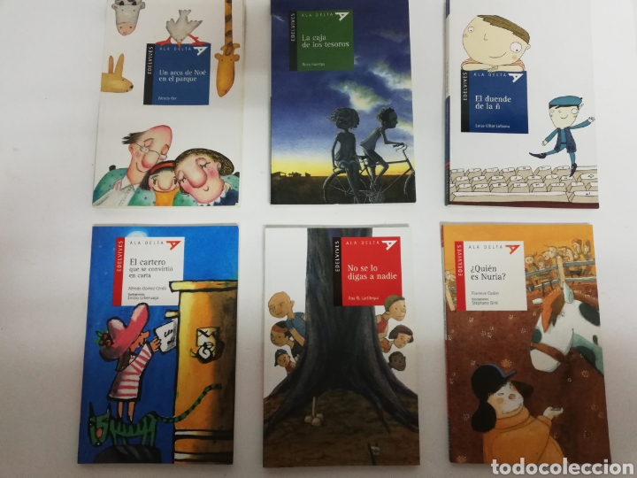 Gebrauchte B&uuml;cher: LOTE 6 LIBROS. NOVELAS INFANTILES. ALA DELTA