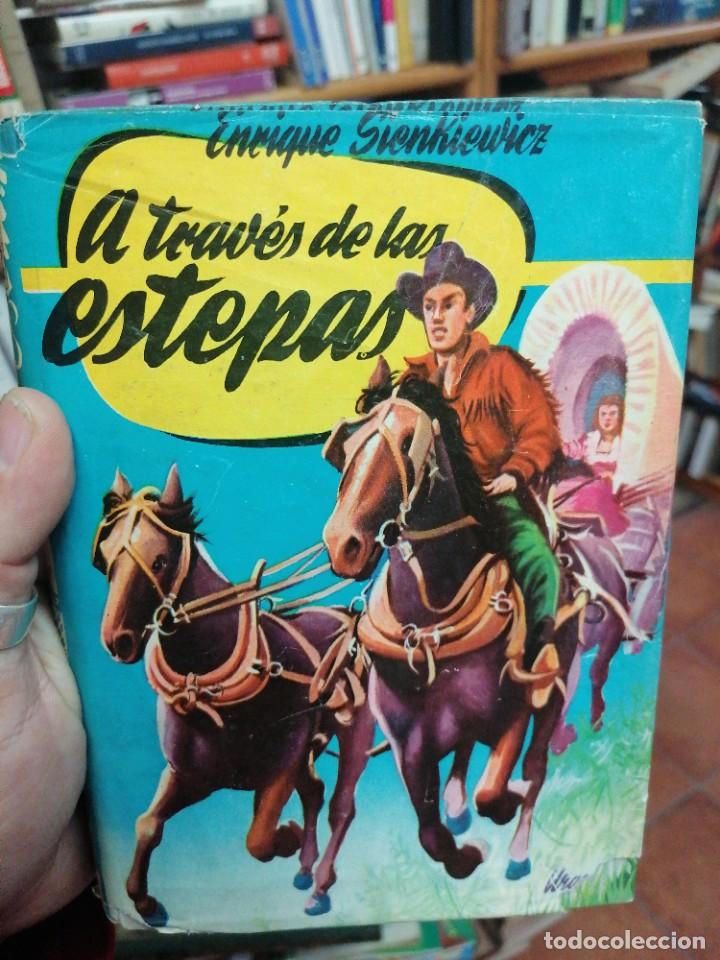 Libros de segunda mano: E. Sienkiewic. A trav&eacute;s de las estepas. Ferma