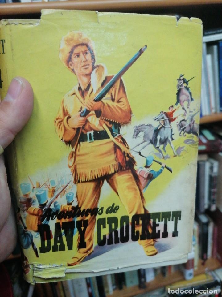 Libros de segunda mano: Aventuras de David Crockett. Col. Juvenil cadete. N. 134