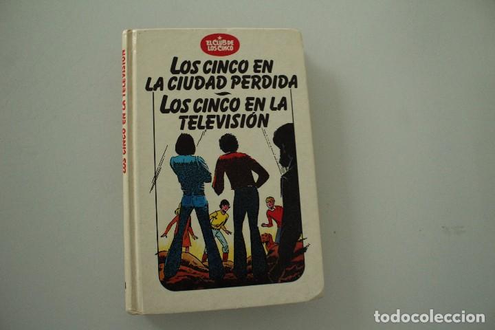 Libros de segunda mano: LOS CINCO EN LA CIUDAD PERDIDA - Foto 1