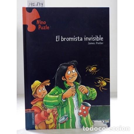 Libros de segunda mano: El bromista invisible. James Preller. - Foto 1