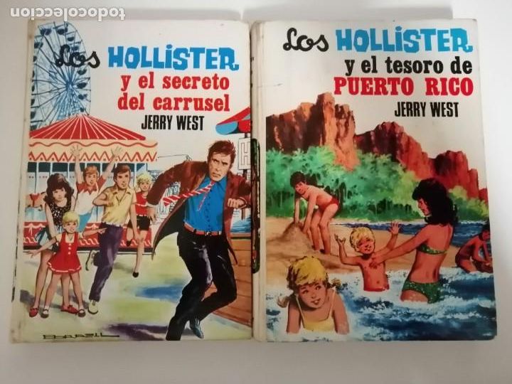 Libros de segunda mano: Los Hollister y el secreto del carrusel y Los Hollister y el tesoro de Puerto Rico. 1&ordf; y 2&ordf; edici&oacute;n