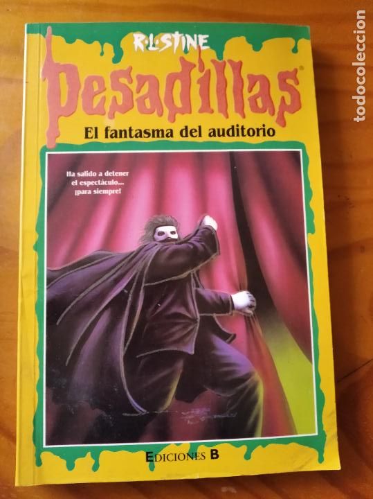 Libros de segunda mano: PESADILLAS 34 - EL FANTASMA DEL AUDITORIO - R.L. STINE -