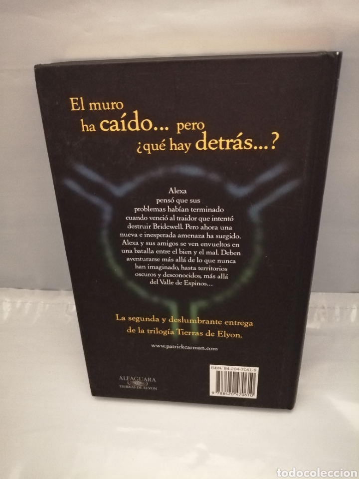 Libros de segunda mano: Tierras de Elyon 2: El Valle de Espinos (Primera edici&oacute;n) - Foto 2