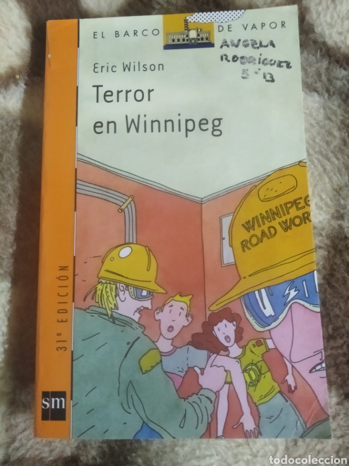 Libros de segunda mano: Libro terror en winnipeg barco de vapor sm