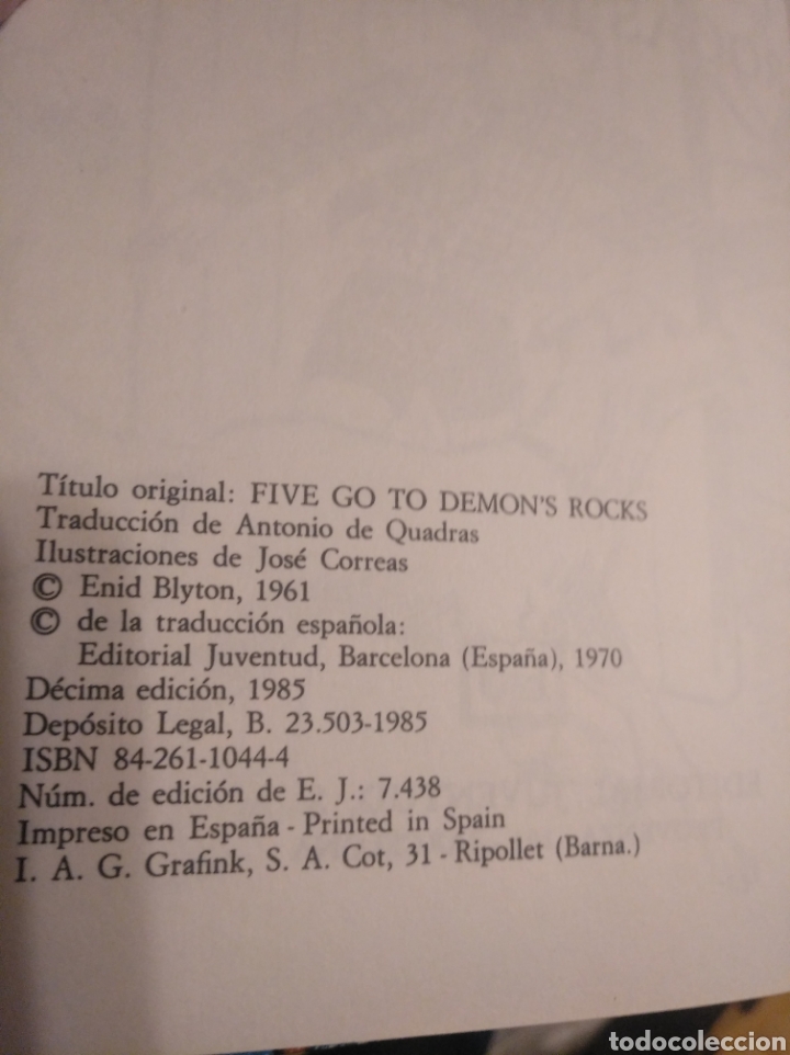 Libros de segunda mano: Tres libros de Los Cinco - Foto 4