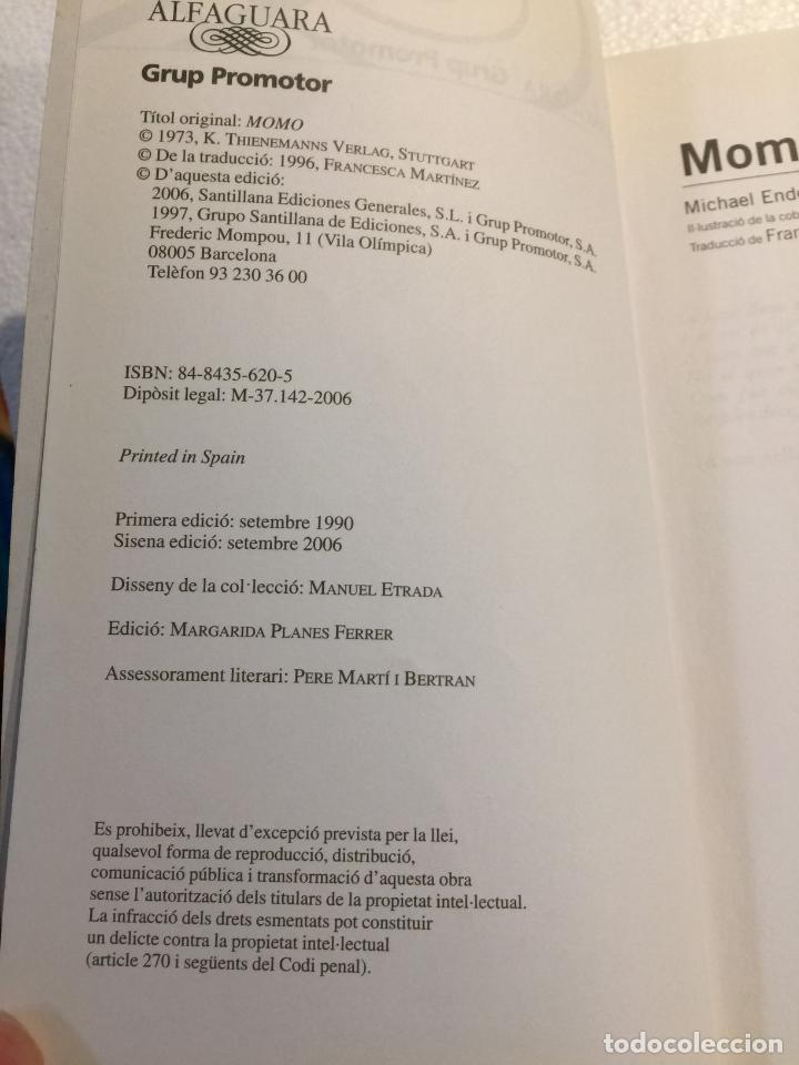 Libros de segunda mano: Momo - Michael Ende - Foto 3
