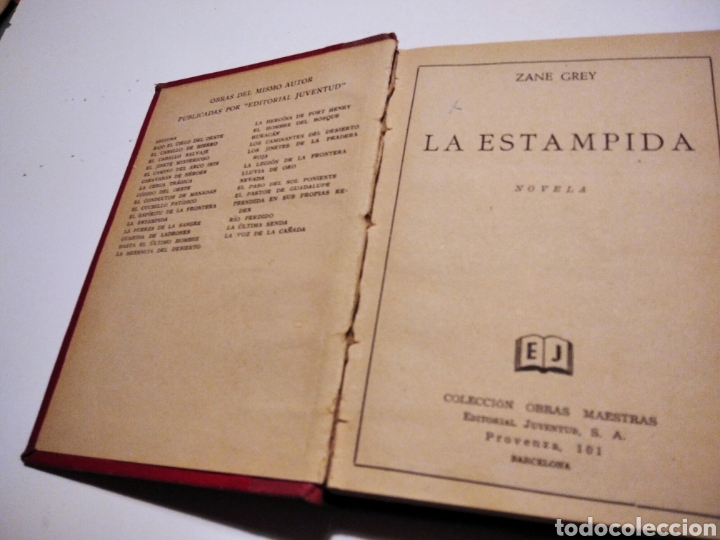 Libros de segunda mano: La Estampida, Zane Grey - Foto 4