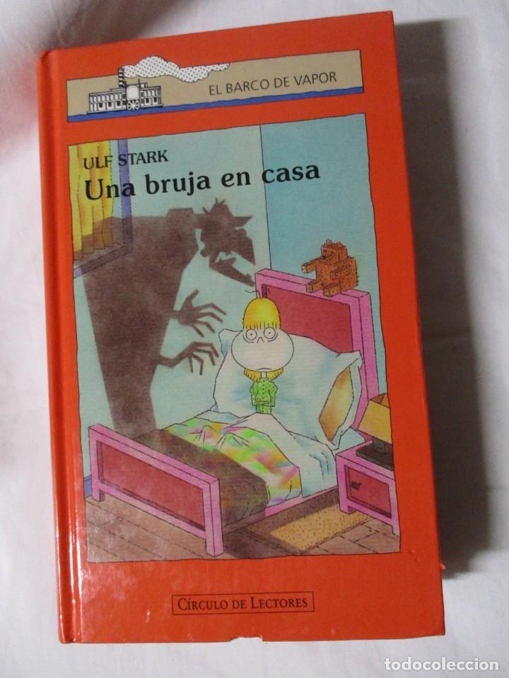 Libros de segunda mano: EL BARCO DE VAPOR UNA BRUJA EN CASA