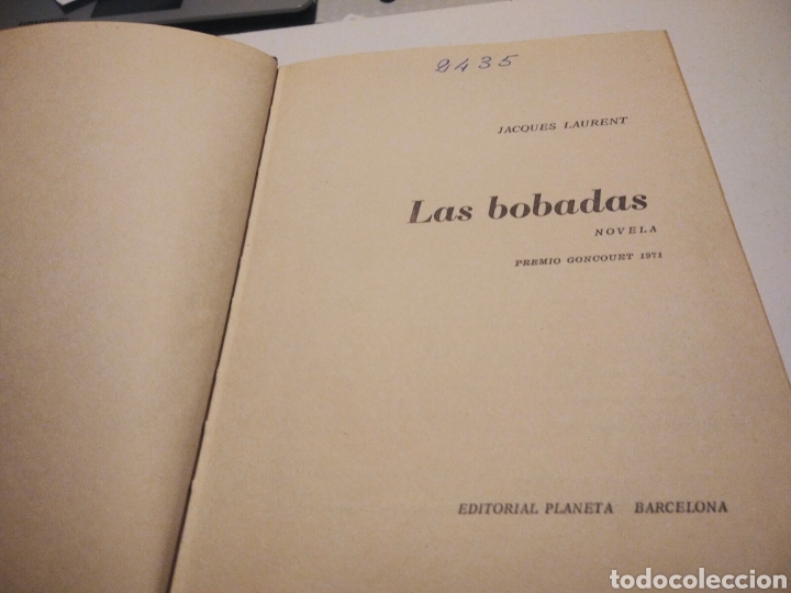 Libros de segunda mano: Libro las bobadas Jacques Laurent Primera edici&oacute;n 1973 - Foto 4