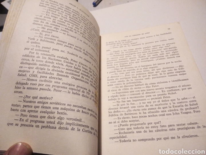 Libros de segunda mano: Con el coraz&oacute;n de otro, Frank G.Slaughter - Foto 4
