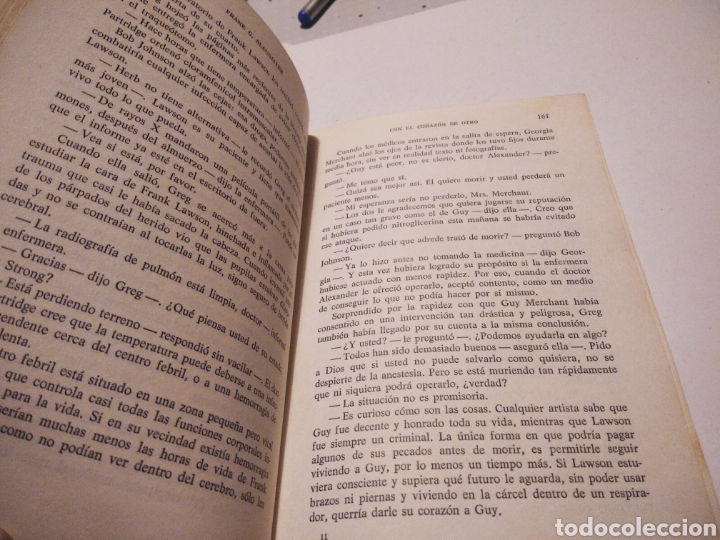 Libros de segunda mano: Con el coraz&oacute;n de otro, Frank G.Slaughter - Foto 5