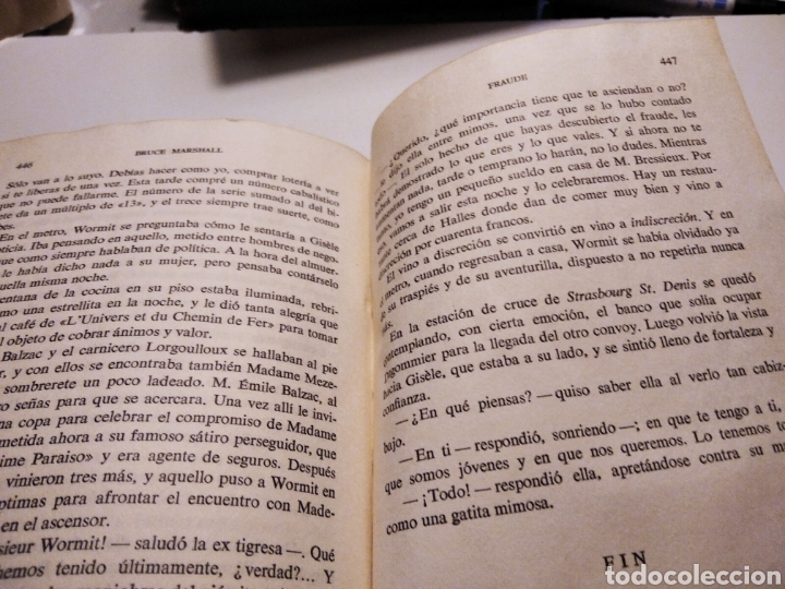 Libros de segunda mano: Fraude por Bruce Marshall - Foto 8