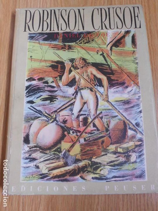 Libros de segunda mano: ROBINSON CRUSOE. DANIEL DEFOE. EDICIONES PEUSER. 1945 - Foto 1