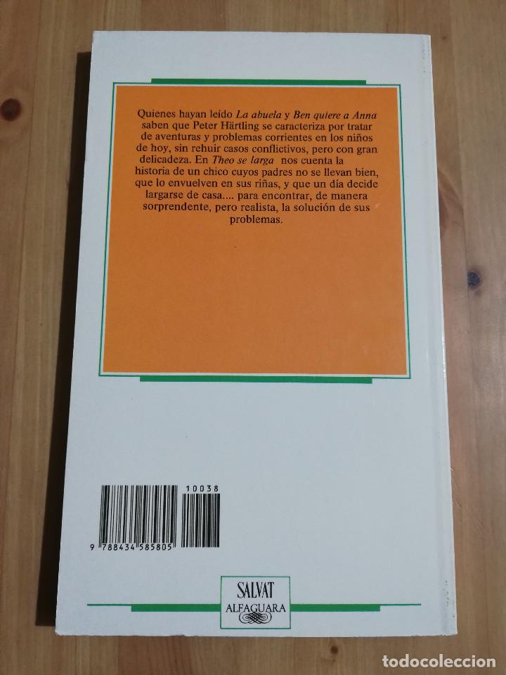 Libros de segunda mano: THEO SE LARGA (PETER H&Auml;RTLING) - Foto 3