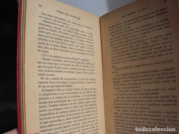 Libros de segunda mano: UNA PRINCESA DE MARTE - Foto 3