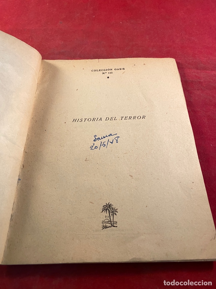 Libros de segunda mano: ALFREDO DE VIGNY. Historia del Terror - Foto 2