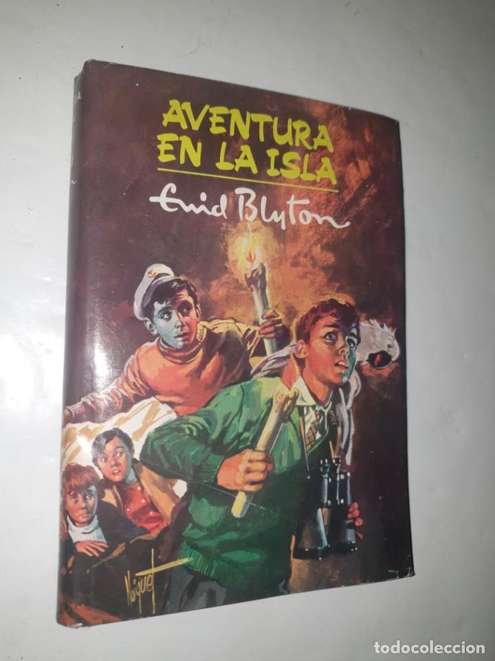 Libri di seconda mano: AVENTURA EN LA ISLA-E.BLYTON-MOLINO-N.1