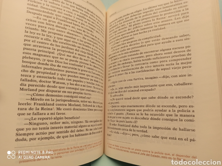 Libros de segunda mano: El sabueso de los baskerville. Arthur Conan Doyle. - Foto 3
