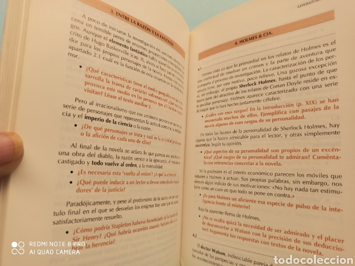 Libros de segunda mano: El sabueso de los baskerville. Arthur Conan Doyle. - Foto 4