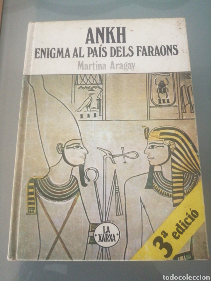 Libros de segunda mano: ANKH-ENIGMA AL PAIS DELS FARAONS-Martina Aragay-Col.LA Xarxa 1981-CON DEDICATORIA AUTORA