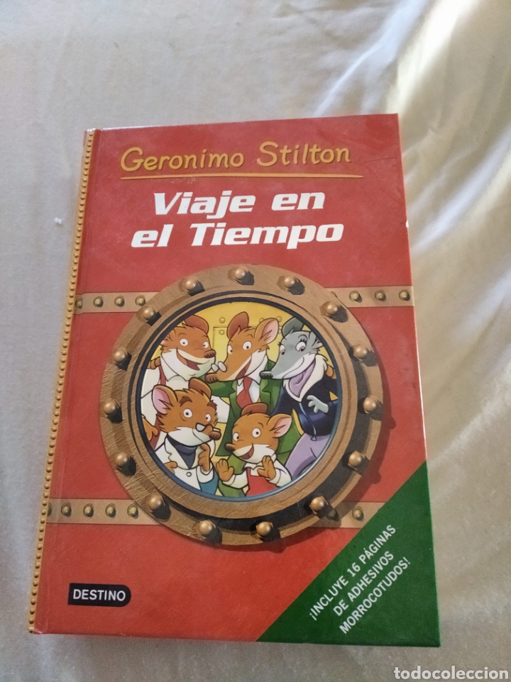 Libros de segunda mano: Viaje en el tiempo de Geronimo Stilton - Foto 1