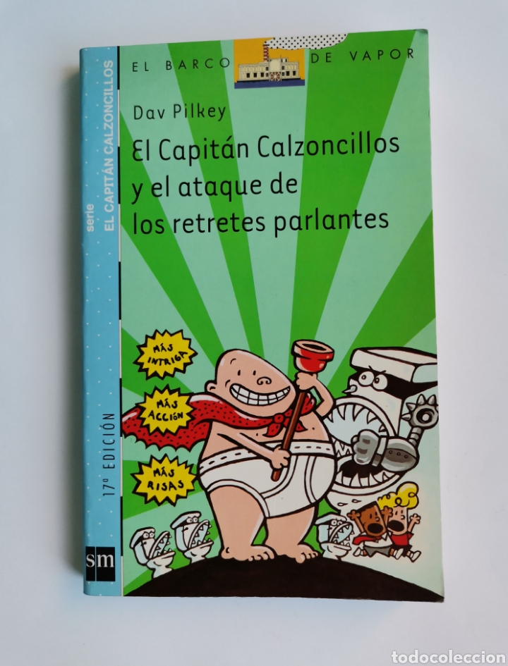 capitán calzoncillos y el de los retr - Comprar Libros de novela infantil y juvenil de segunda mano en todocoleccion - 264328692