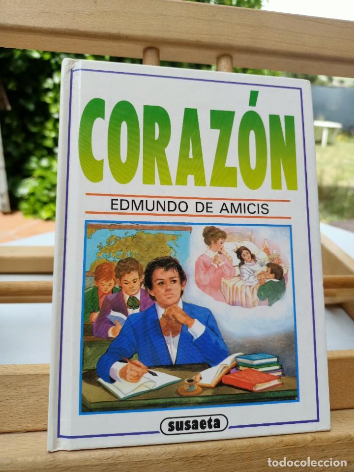 Libros de segunda mano: CORAZ&Oacute;N EDMUNDO DE AMICIS SUSAETA EDICIONES TAPAS DURAS 1996