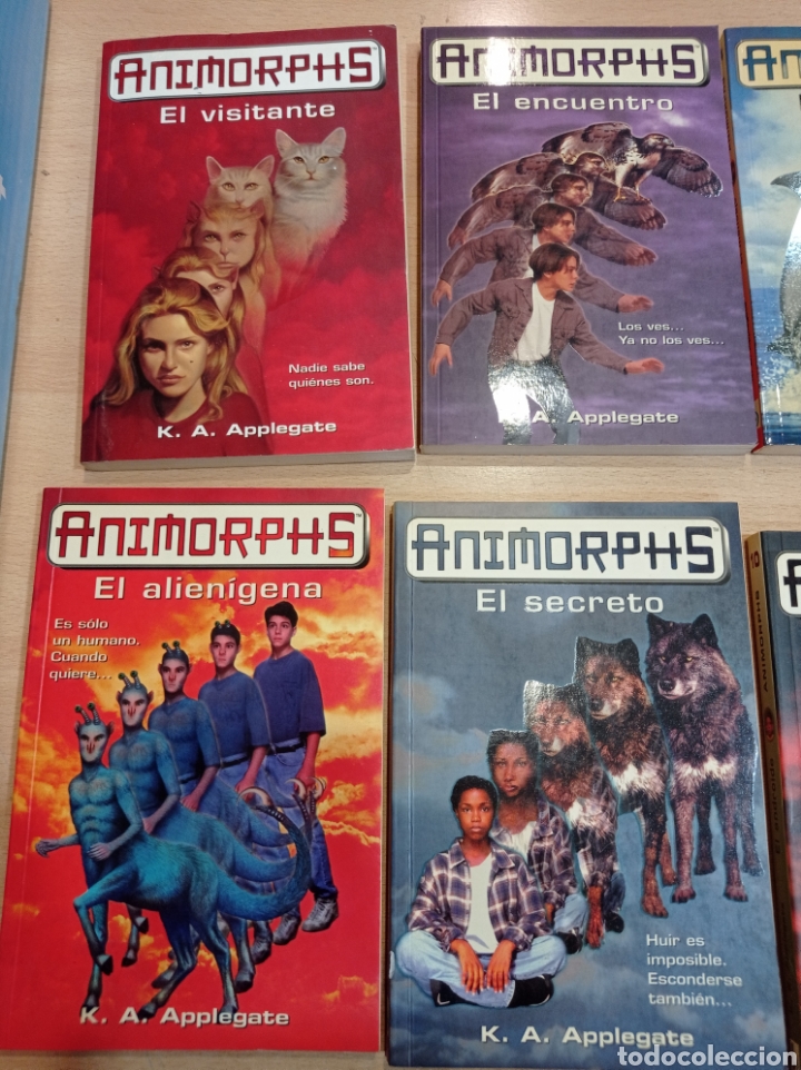 Libros de segunda mano: Animorphs. 12 libros. Del 2 al 13 - Foto 2