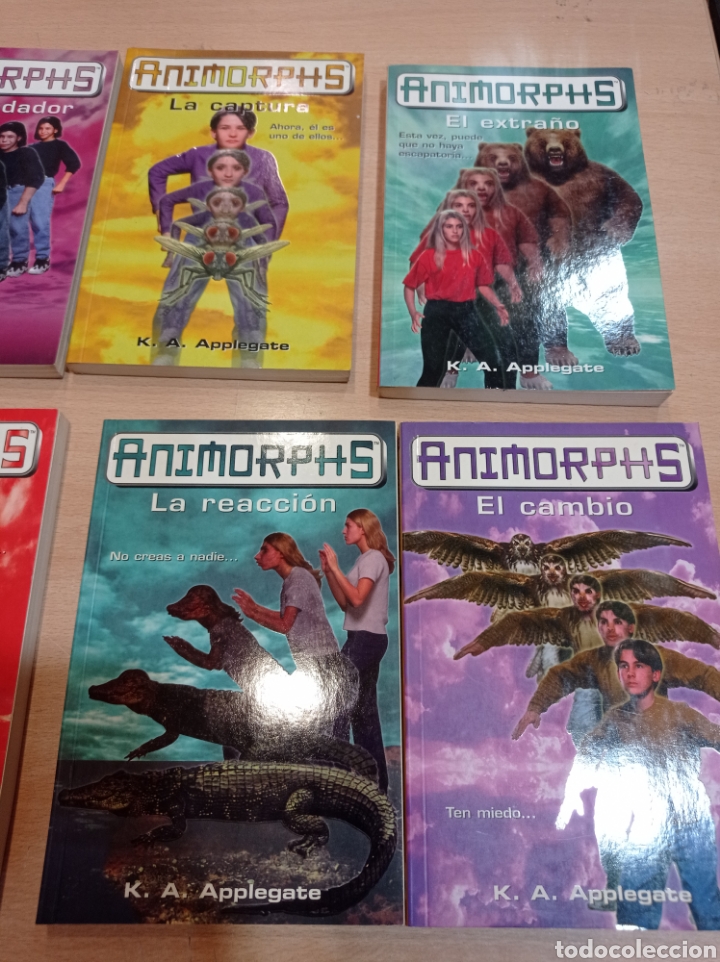Libros de segunda mano: Animorphs. 12 libros. Del 2 al 13 - Foto 4