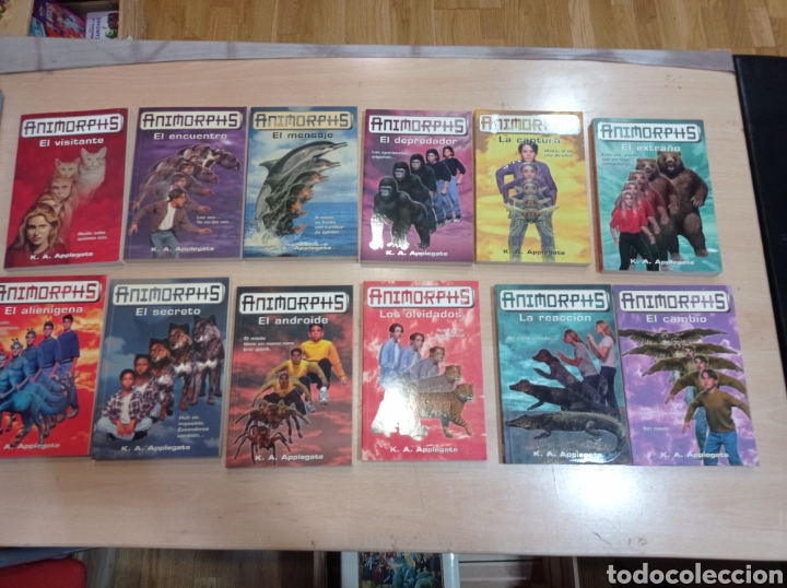 Libros de segunda mano: Animorphs. 12 libros. Del 2 al 13 - Foto 1
