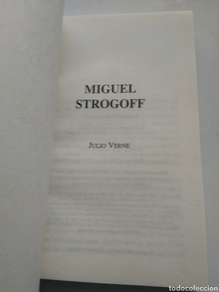 Libros de segunda mano: MIGUEL STROGOFF/JULIO VERNE - Foto 2