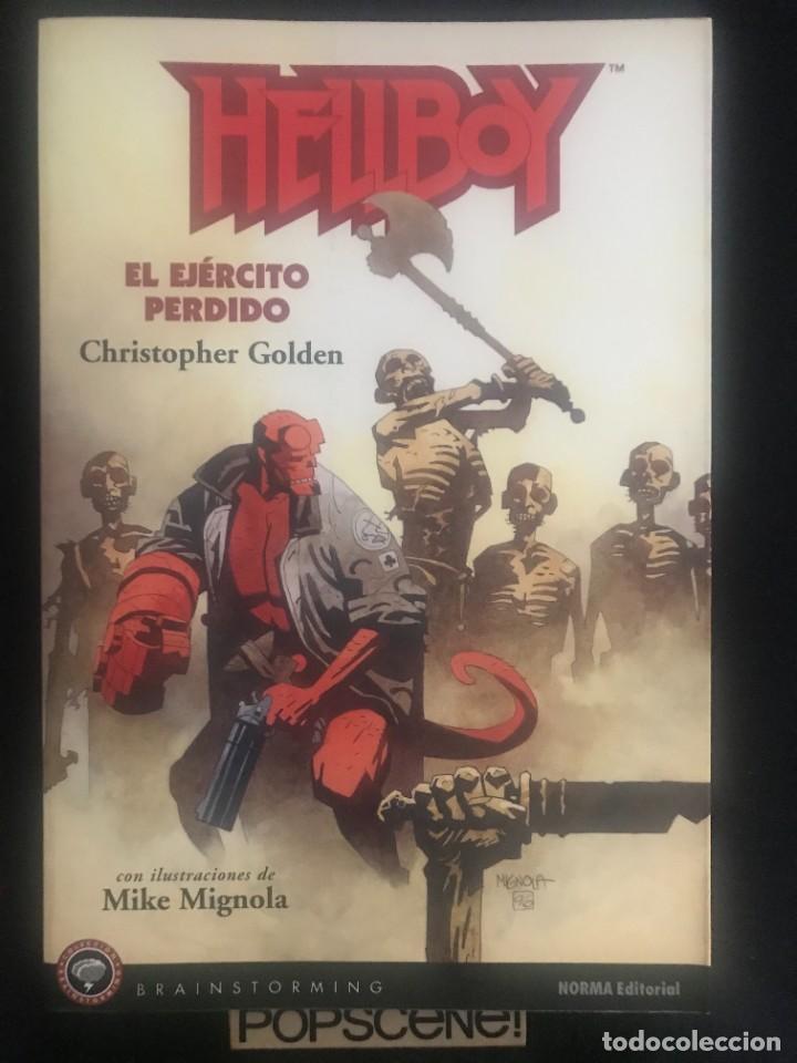 Libros de segunda mano: LIBRO - HELLBOY - EL EJERCITO PERDIDO - CHRISTOPHER GOLDEN - NORMA - 2000 - Foto 1