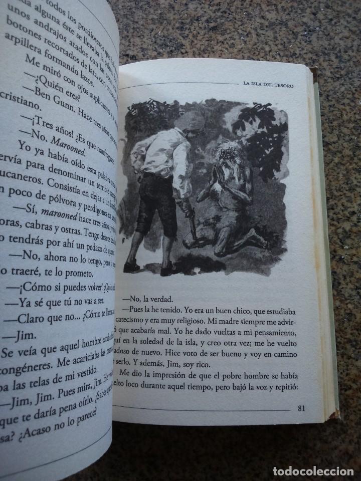Libros de segunda mano: LA ISLA DEL TESORO -- STEVENSON -- SERVILIBRO -- - Foto 2