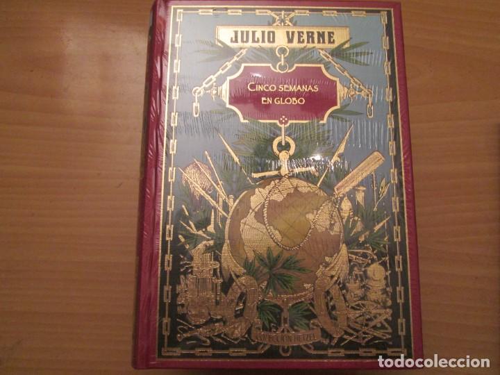 Libros de segunda mano: CINCO SEMANAS EN GLOBO - Foto 1