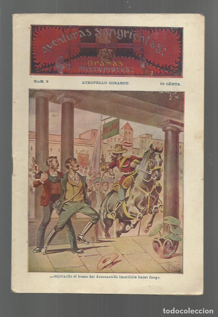 Gebrauchte B&uuml;cher: Aventuras sangrientas, dramas misteriosos 9, Iberica, buen estado. Colecci&oacute;n A.T.