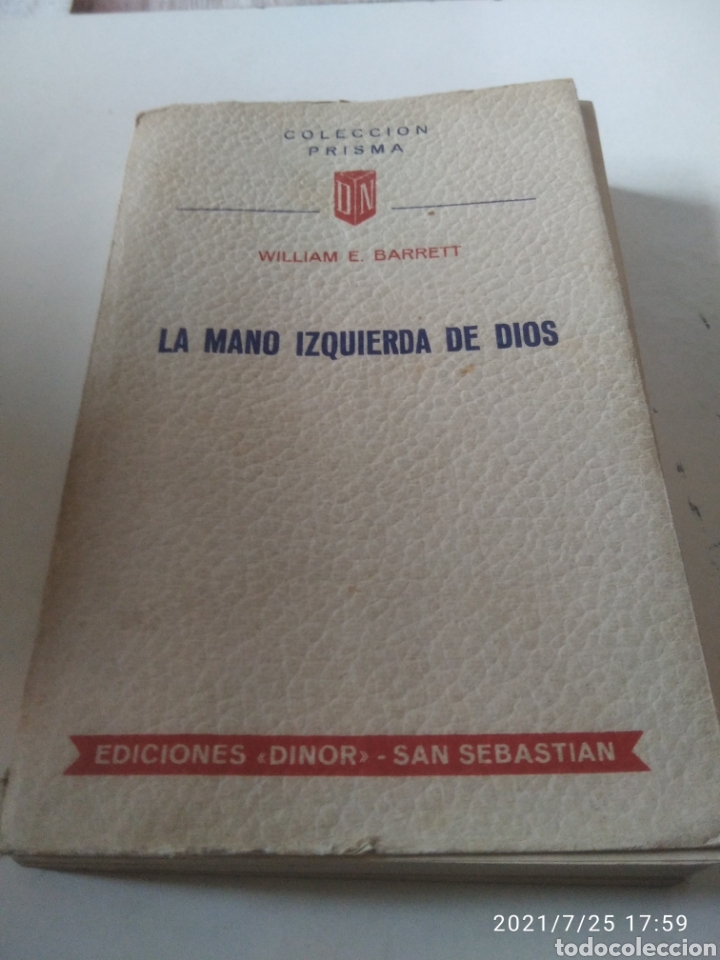 Libros de segunda mano: La mano izquierda de Dios, William E, Barrett - Foto 1