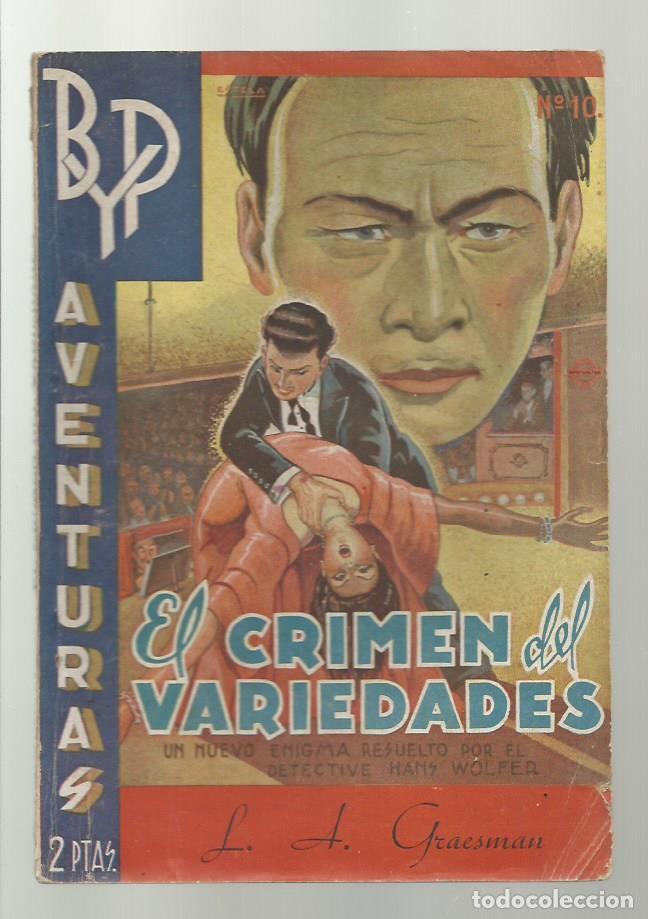 Gebrauchte B&uuml;cher: El crimen del Variedades, 1941, B y P Ediciones. Colecci&oacute;n A.T.