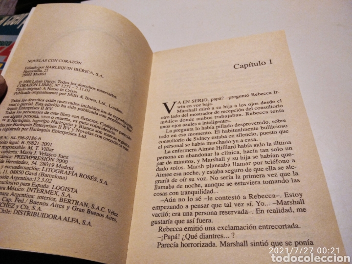 Libros de segunda mano: Libro Bianca coraz&oacute;n libre, Lilian Darcy - Foto 2