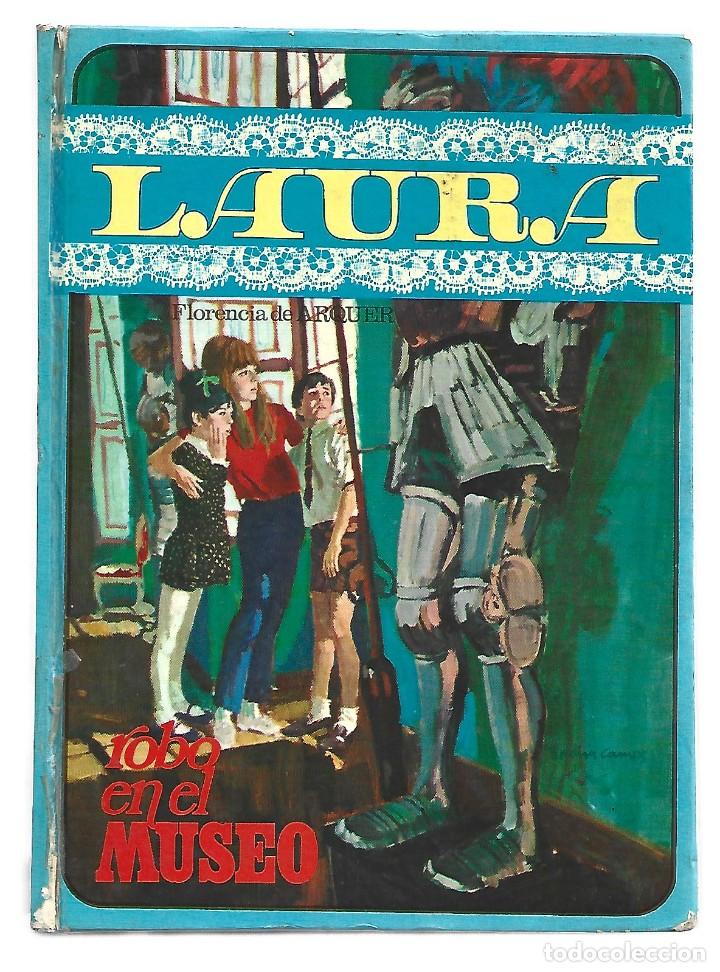 Libros de segunda mano: Laura 4: robo en el museo, 1970, SEMIC Espa&ntilde;ola de Ediciones, buen estado. Colecci&oacute;n A.T.