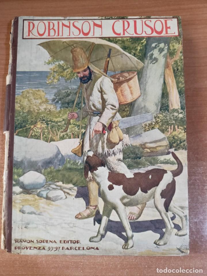 Libros de segunda mano: Robinson Crusoe - Daniel Defoe - 1943 - Foto 1