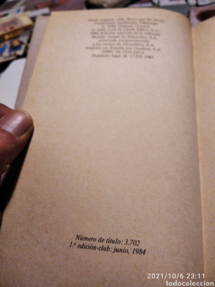Libros de segunda mano: Libro el poder y la gloria y el americano impasible de Graham Greene - Foto 3