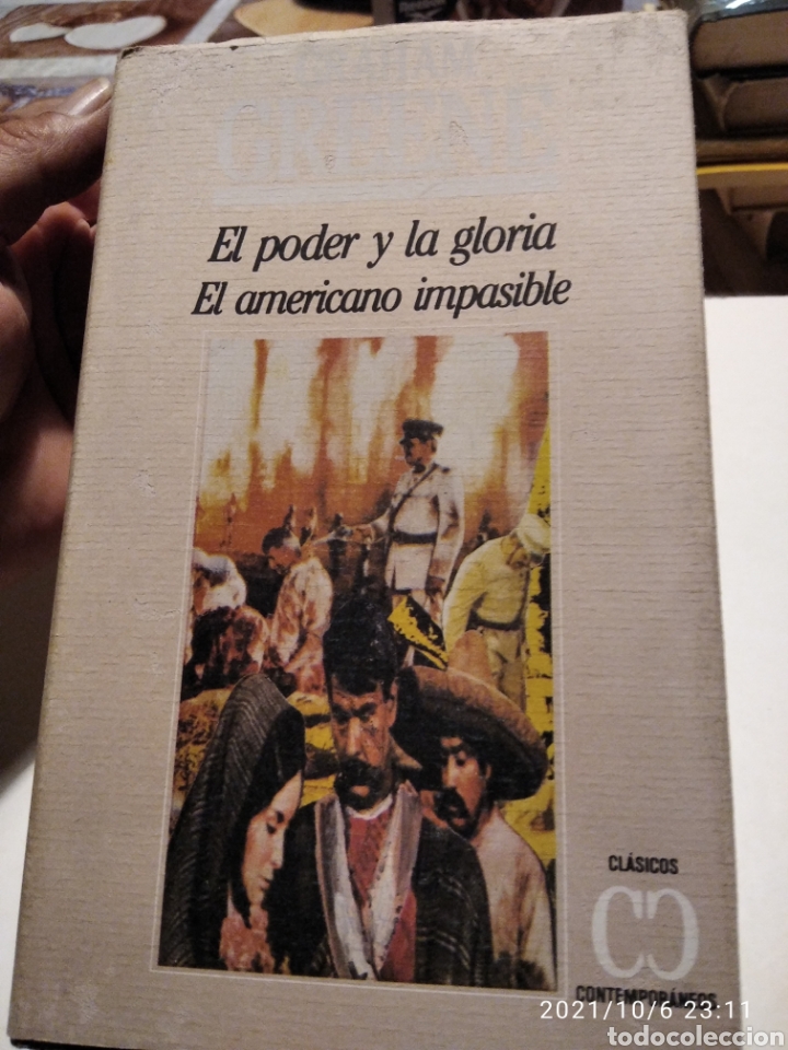 Libros de segunda mano: Libro el poder y la gloria y el americano impasible de Graham Greene - Foto 1