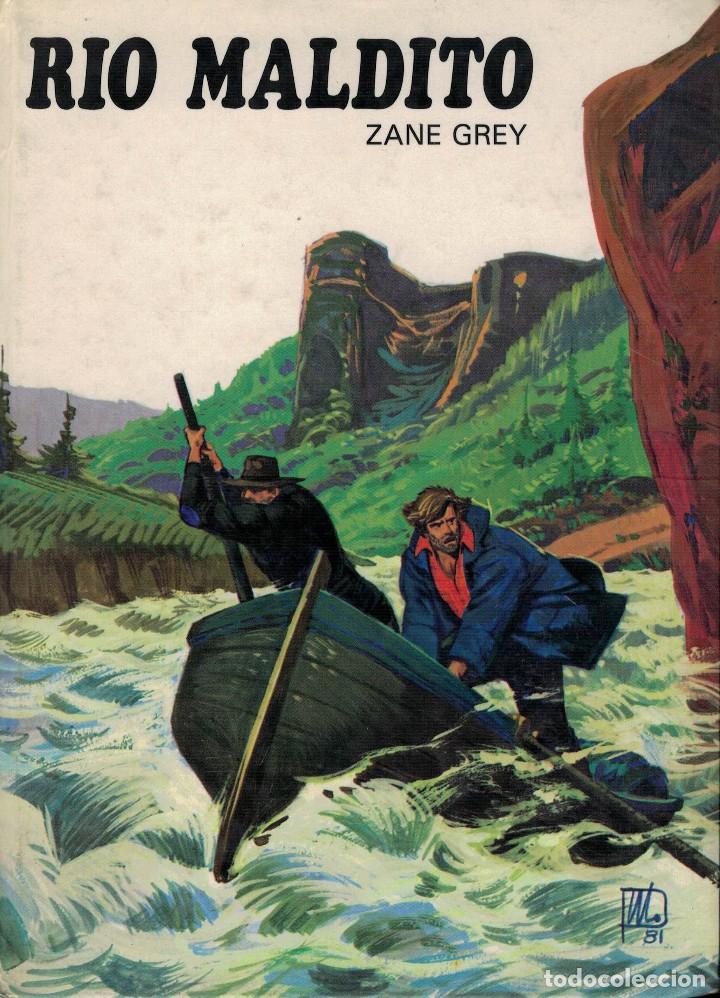 Libros de segunda mano: Zane Grey, R&iacute;o Maldito - Foto 1