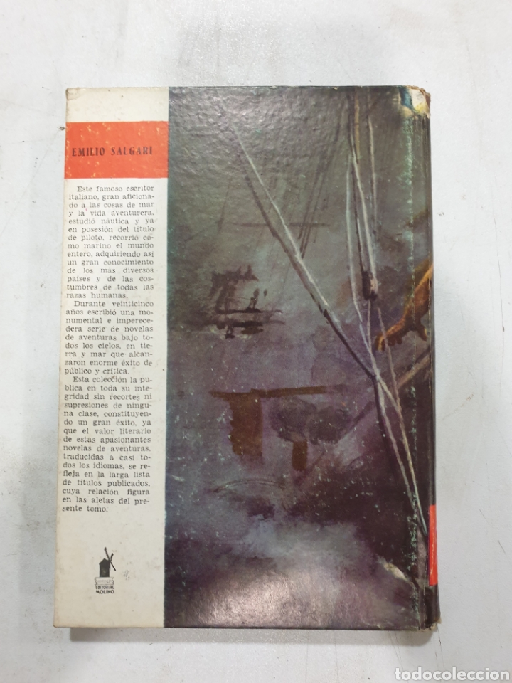 Libros de segunda mano: SALGARI. EL GRAN SAKEM. EDITORIAL MOLINO 1961 - Foto 2