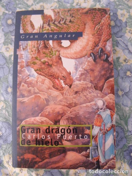 Libros de segunda mano: Libro Gran drag&oacute;n de hielo, Carlos Puerto, SM Gran angular - Foto 1
