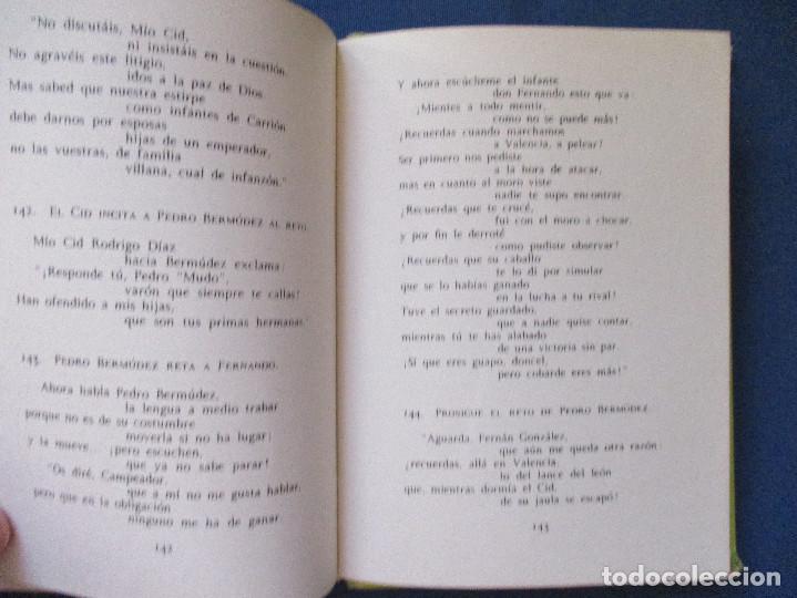 Libros de segunda mano: VIDA Y POEMA DEL MIO CID 1968 - Foto 6