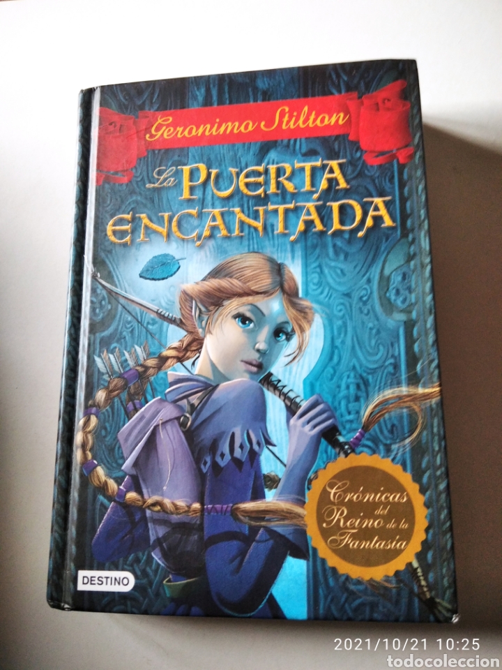 Libros de segunda mano: Libro La Puerta Encantada, Ger&oacute;nimo Stilton - Foto 1